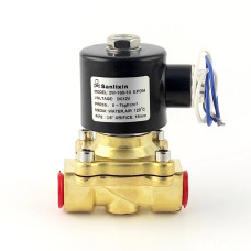 Нормально закритий клапан прямої дії 3/8 Sanlixin 2w-160-10C EPDM DC12v 0-7 bar