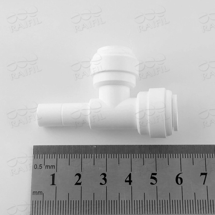 6SST6 (Organic) Фітинг Т-подібний (трубка 3/8" - трубка 3/8" - стрижень 3/8")