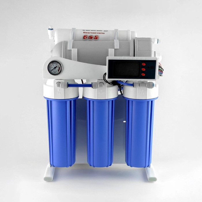 Сиcтема зворотнього осмосу високої продуктивності RAIFIL-400G-10"Blue controller