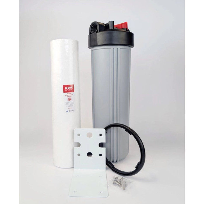 Комплект BB 20 Raifil Grey В КОМЛЕКТІ З - Механічним фільтром (SC-20-BP-5 або SC-20-BP-25)