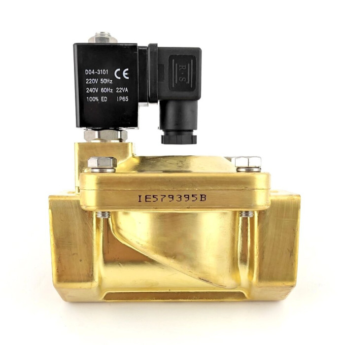 Нормально закритий клапан косвеної дії 1,5" RSP-40-E-AC220V 0,3-16 bar