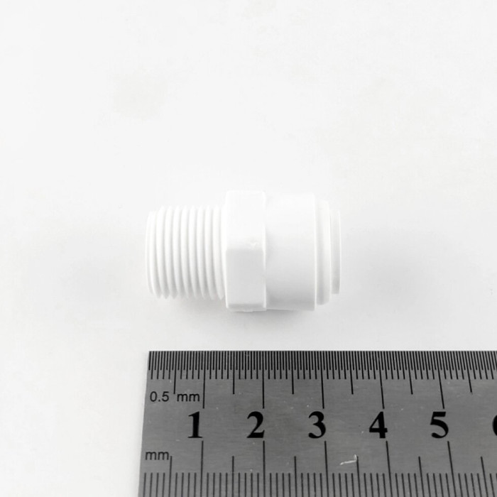 WA-MC0606 / 6mc6 Фітинг прямий (трубка 3/8 - різьба зовнішня 3/8) Organic