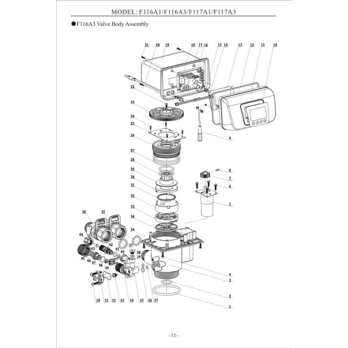 Motor 6158073 for (F116A)