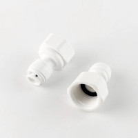 1809-P (4FC6-D) Фитинг прямой (трубка 1/4 дюйма - резьба внутренняя 3/8 дюйма)