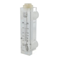 Ротаметр панельного типа FM 10-45 GPM 1 1/2" (LPM 40-170л/мин)