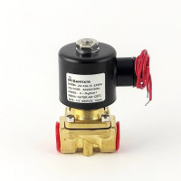 Нормально закрытый клапан прямого действия 1/2 Sanlixin 2W-100-15C EPDM AC220V 0-7 bar