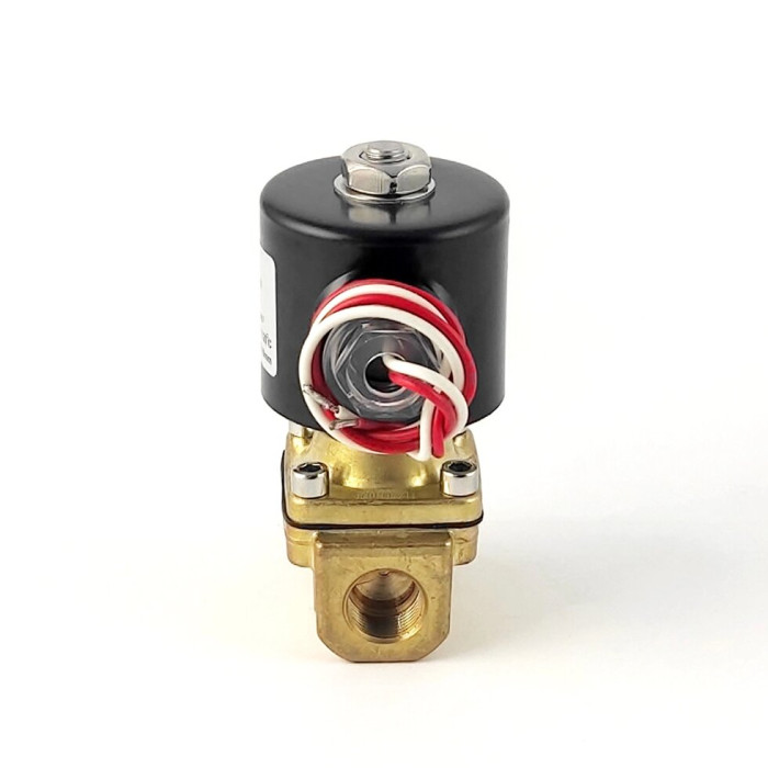 Нормально закритий клапан прямої дії 3/8 Sanlixin 2W100-10C EPDM DC24v 0-7 bar
