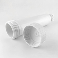 Корпус мембрани 3012, вхід 1/4 - вихід 1/8 (housing for RO memb 3012)