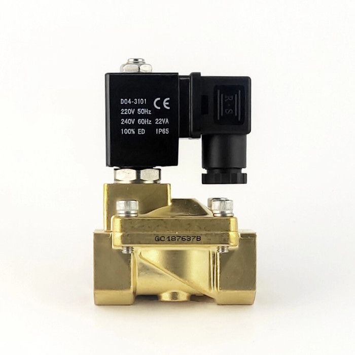 Нормально закритий клапан косвенної дії 3/4 RSP-20-E-AC220V 0,3-16 bar