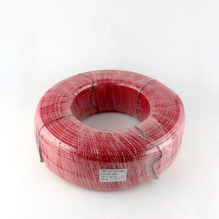 Трубка 1/4 (300 м. бухта) Organic біла, чорна, жовта, червона, синя