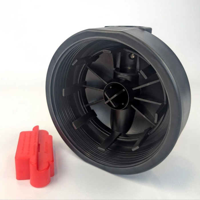 Кришка до корпусів BB 20 Raifil Grey з пластиковим різьбленням 1" дюйм (Cap for BB 1 plastic)