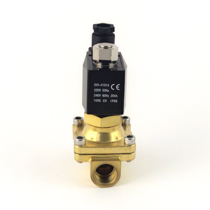 Соленоїдний клапан відкритий 1/2 прямої дії RSP 2W-15NK-E AC220V 0-6 bar