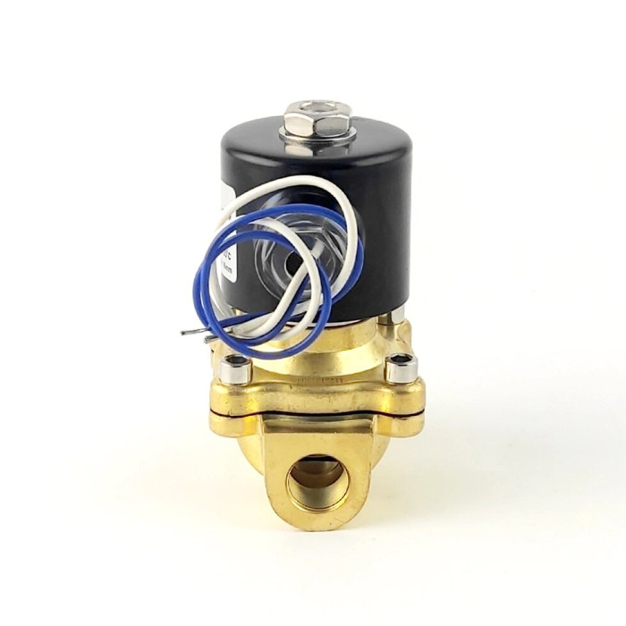 Нормально закритий клапан прямої дії 3/8 Sanlixin 2w-160-10C EPDM DC12v 0-7 bar