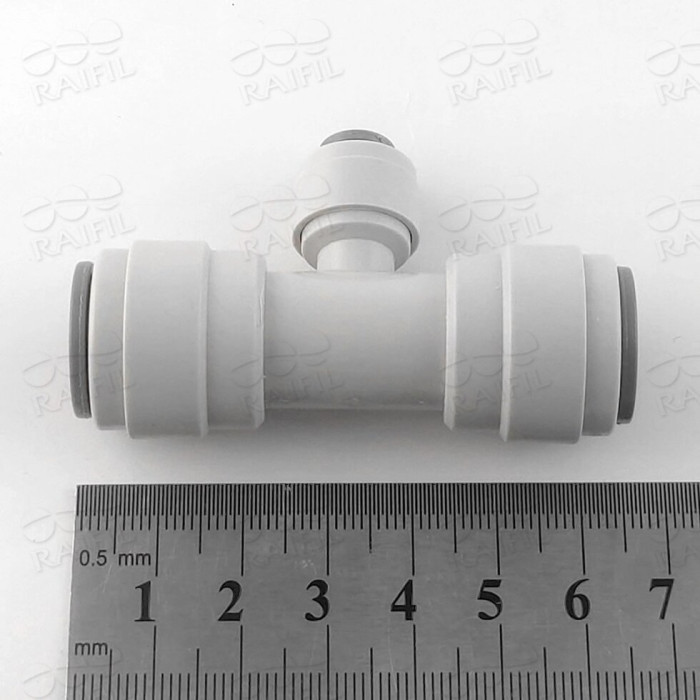 1803-K / (7UT47-D) Фітинг трійник (трубка-трубка-трубка) 1/2" - 1/4" - 1/2"