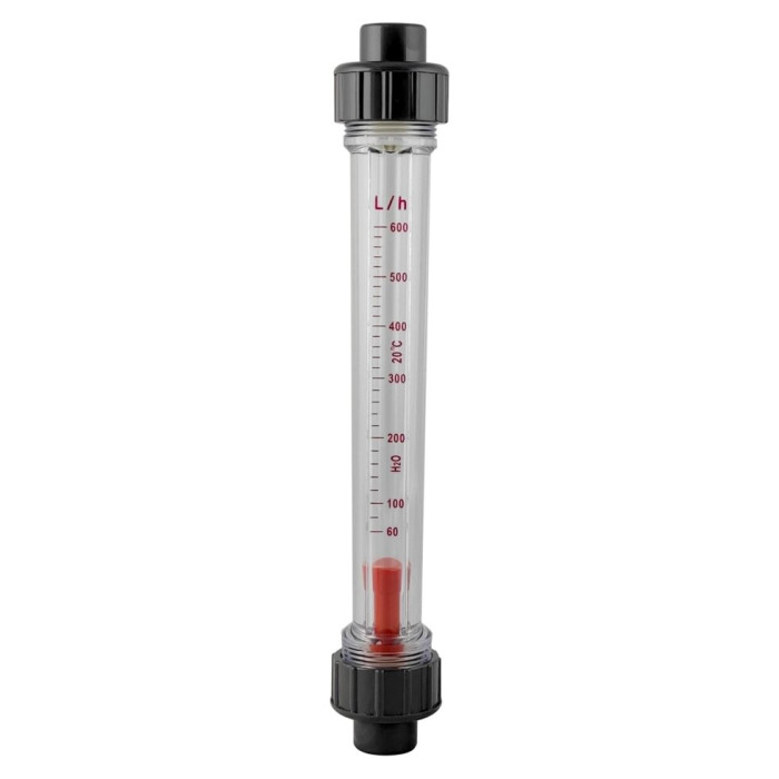 Ротаметр LZS-15 60-600 L/H (1/2" клеевое соединение) длинный