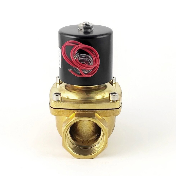 Нормально закритий клапан прямої дії 1 1/2 Sanlixin 2W-400-40C EPDM AC220V 0-7 bar