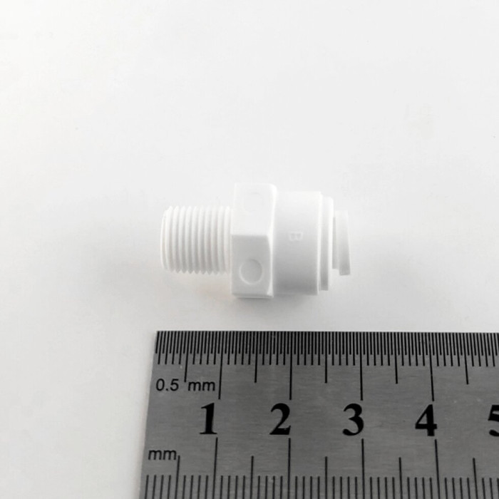 WA-MC0402 / 4mc2 Фітинг прямий (трубка 1/4 - різьба зовнішня 1/8) Organic