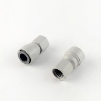 1809-F / 6FC4 Фитинг прямой (трубка 3/8 дюйма - резьба внутренняя 1/4 дюйма)