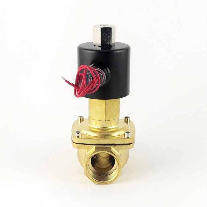 Соленоїдний клапан відкритий 1 1/4 прямої дії Sanlixin 2W-350-35H EPDM AC220V 0-5 bar