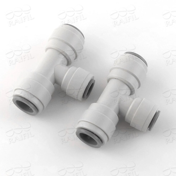 1803-M / (7UT67-D) Фітинг трійник (трубка-трубка-трубка) 1/2" - 3/8" - 1/2"