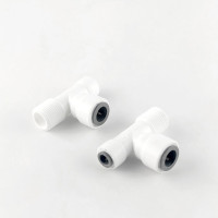 1804-С Фитинг Т-образный (резьба-трубка-трубка) 3/8"-1/4"-3/8"