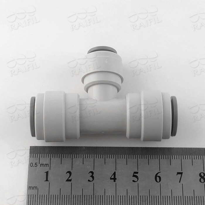 1803-M / (7UT67-D) Фітинг трійник (трубка-трубка-трубка) 1/2" - 3/8" - 1/2"