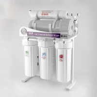 Фильтр обратного осмоса Raifil 300G - 3/8 10"Slim с манометром