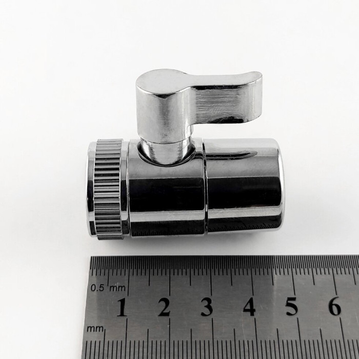 Дивертор 3/8" DV-11-3BC латунь