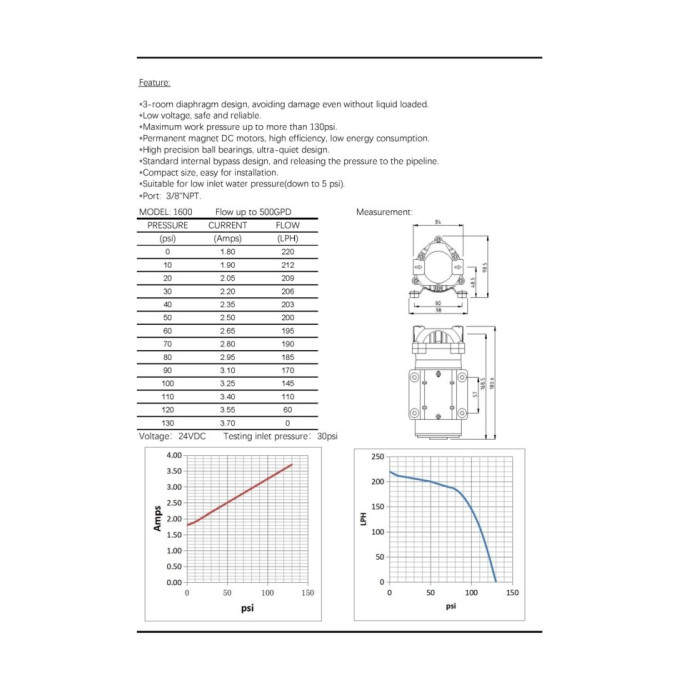 RO-1600-220 (500G) без трансформатора PUMP