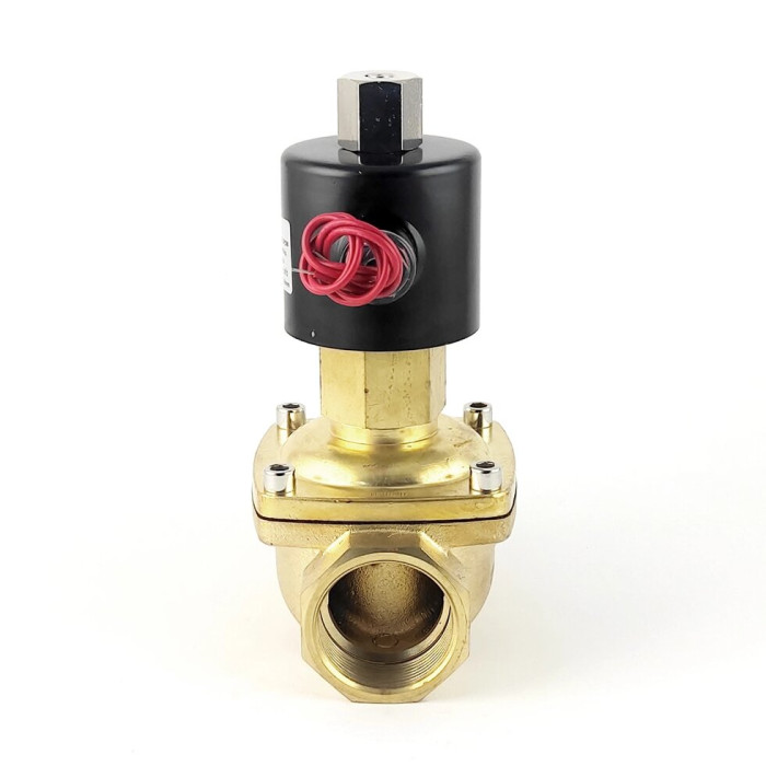 Соленоїдний клапан відкритий 1 1/2 прямої дії Sanlixin 2W-400-40H EPDM AC220V 0-5 bar