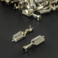 MW6.3GS-21T Клема плоска 6.3мм, без ізоляції, луджена мідь